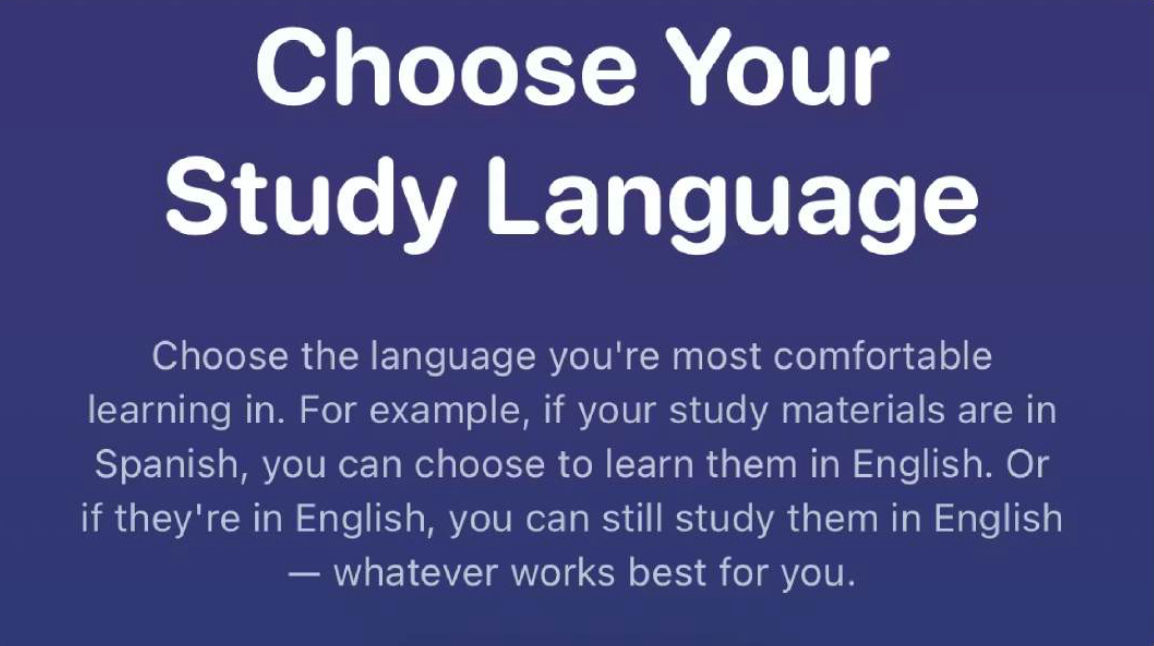 Step 4 Language Screenshot